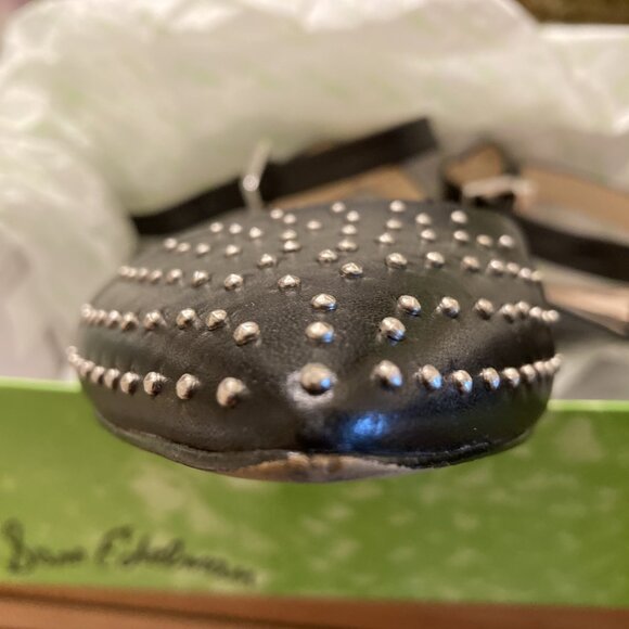 Sam Edelman black studded pointy toe flats - Picture 15 of 16